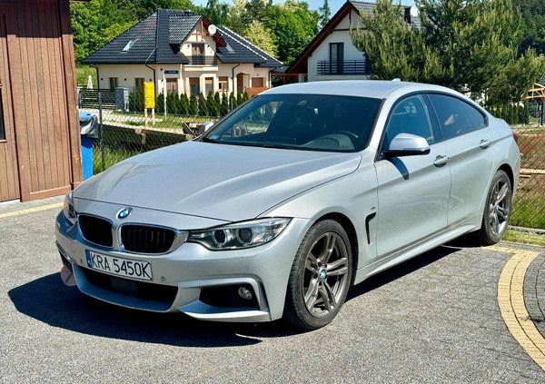 BMW Seria 4 cena 83000 przebieg: 127000, rok produkcji 2016 z Kraków małe 79